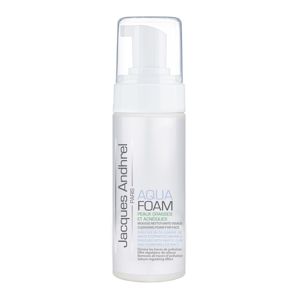 فوم پاک کننده صورت مدل Aqua Foam مناسب پوست های چرب و مستعد به آکنه