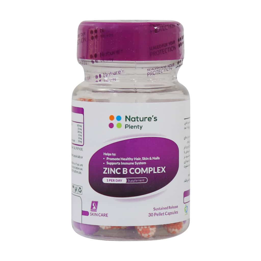 زینک ب کمپلکس slow-release-capsule-zinc-b-complex-27204