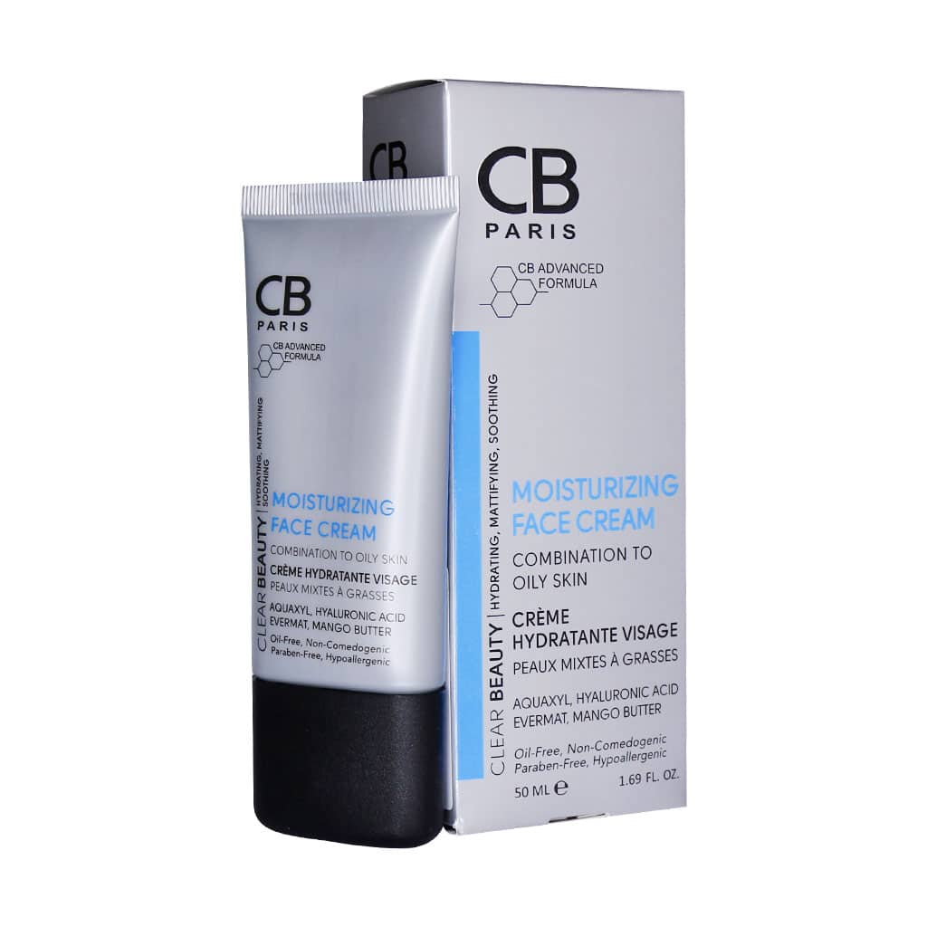 سی بی کرم مرطوب کننده صورت مناسب پوست چرب و مختلط Cb moisturizing face gel cream