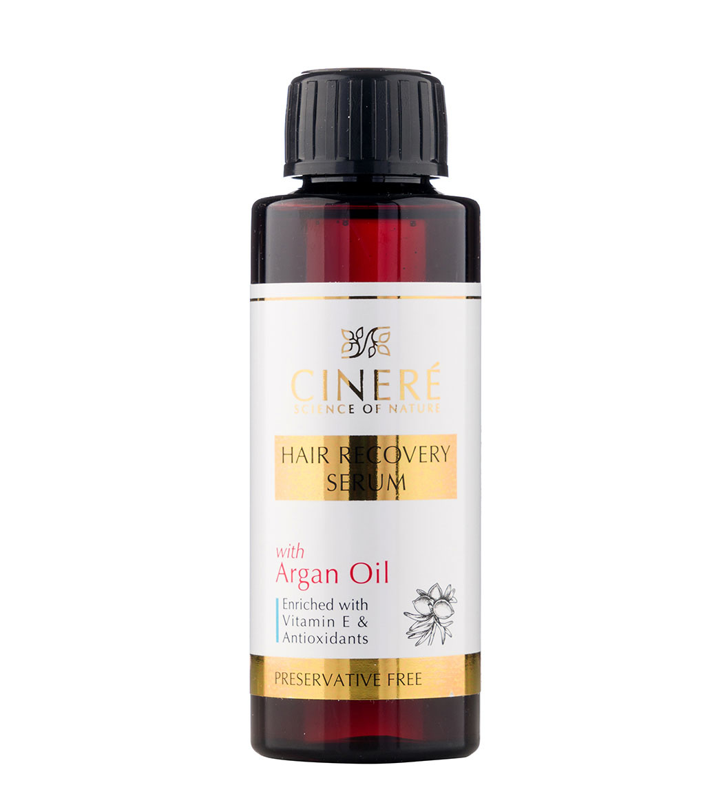 سرم ترمیم کننده موی سر حاوی روغن آرگان حجم 100 میل Cinere Hair Recovery Serum With Argan Oil 100ml
