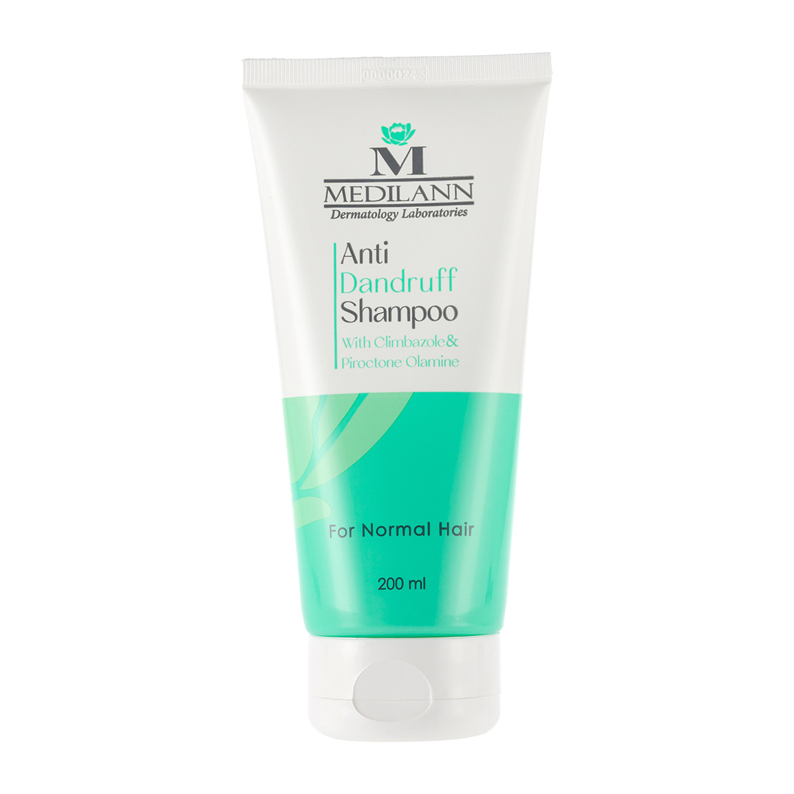 شامپو ضد شوره موهای معمولی 200میل Medilann Zinc Pyrithion 2 Percent For normall Shampoo