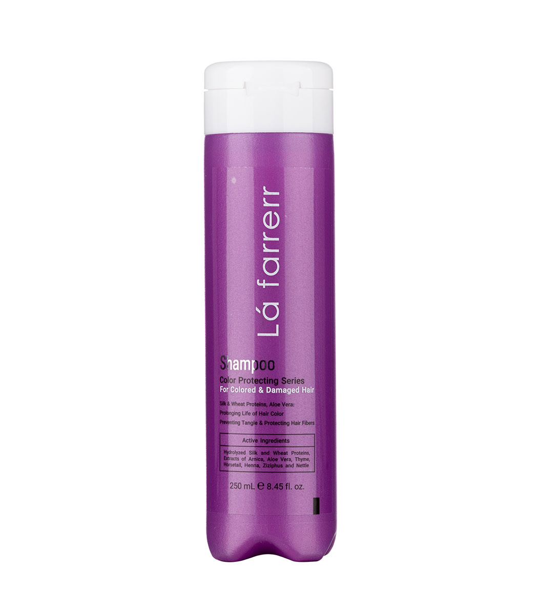 شامپو روزانه ترمیم کننده موهای رنگ شده و آسیب دیده Lafarrerr Colored and Damaged Hair Scalp Shampoo