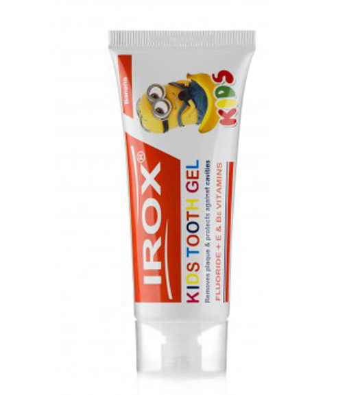 ژل دندان موز کودک Irox Banana Gel Toothpaste
