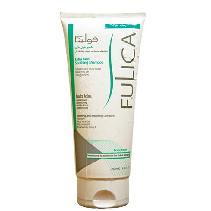 شامپو خیلی ملایم fulica extra mild soothing shampoo