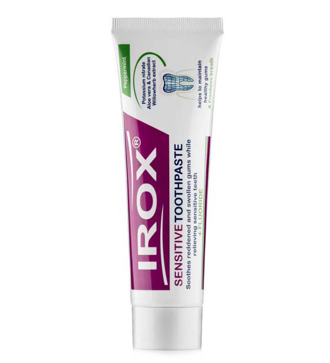 خمیردندان ملایم برای دندان های حساس Irox Sensitive Toothpaste