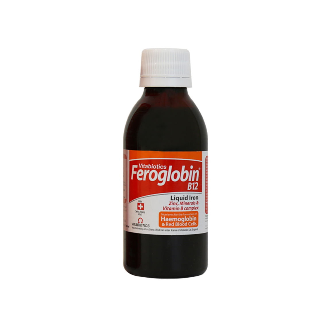 شربت فروگلوبین ب12  حجم 200 میلی لیتر Vitabiotics Feroglobin B12 200 ml