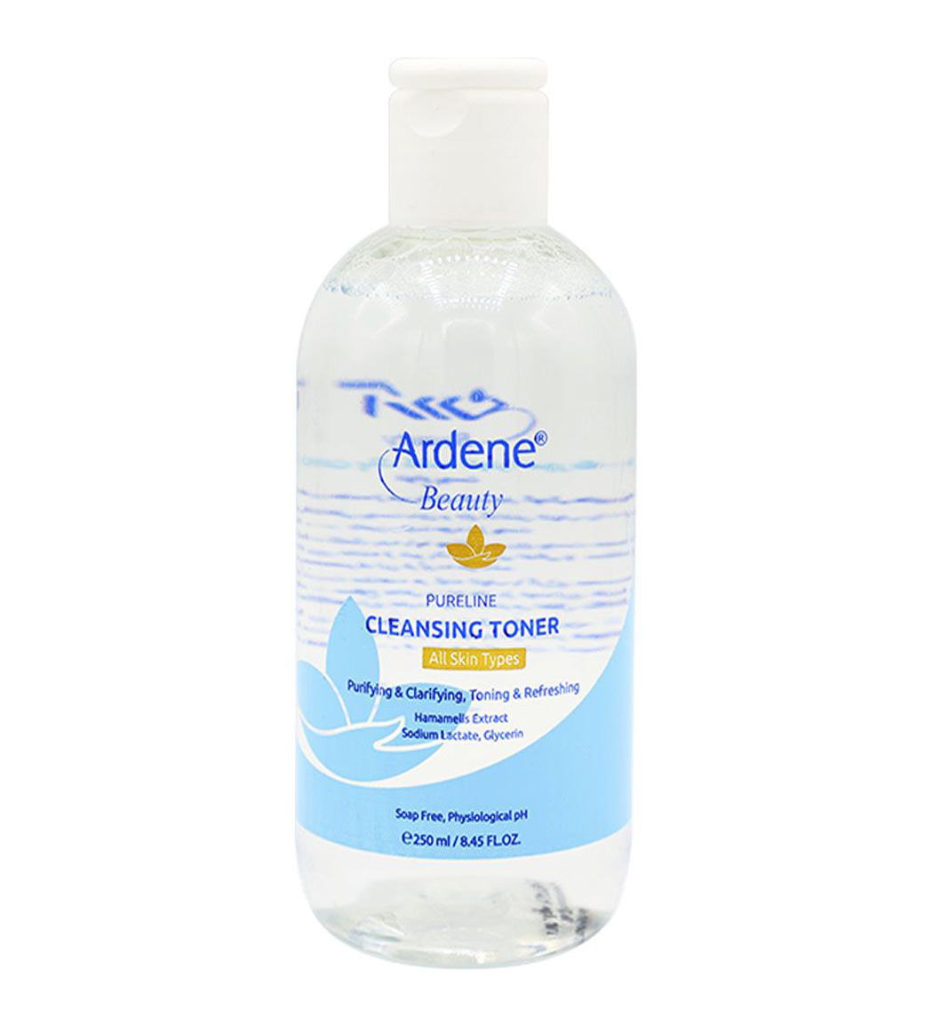 تونر پاک کننده صورت پیورلاین آردن بیوتی Ardene Ardene Beauty Pureline Cleansing Toner 250ml