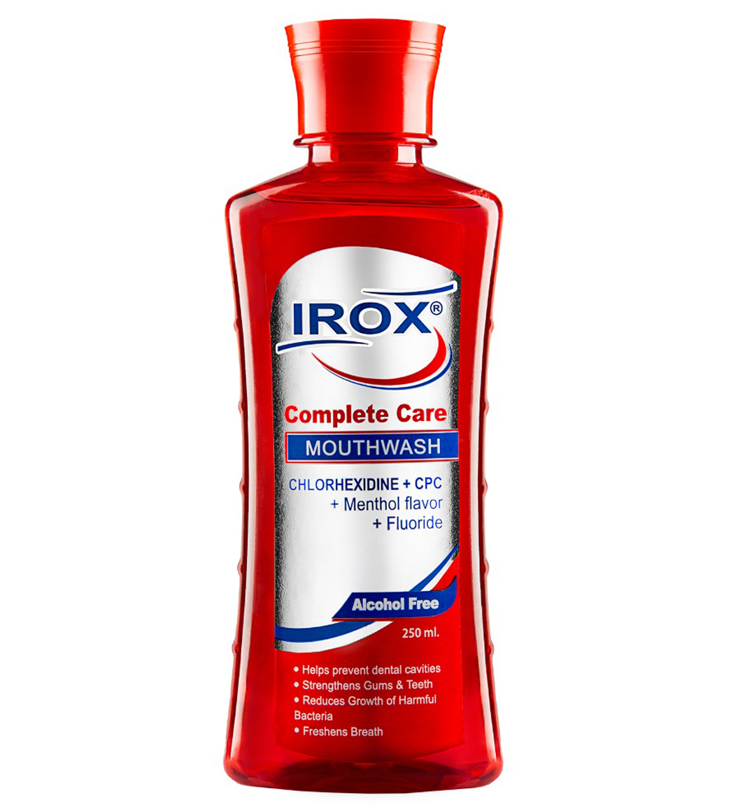دهانشویه کامل حاوی کلروهگزیدین 250میل Irox Complete Care Mouthwash 250ml
