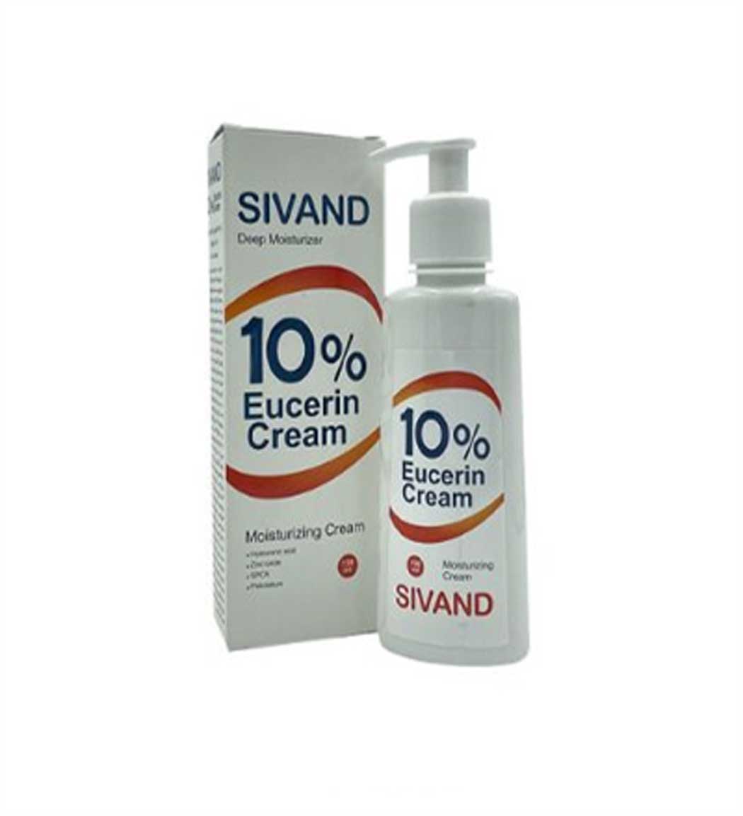 کرم اوره و اوسرین 10درصد 150میل Sivand 10Percent Eucerin Cream 150ml