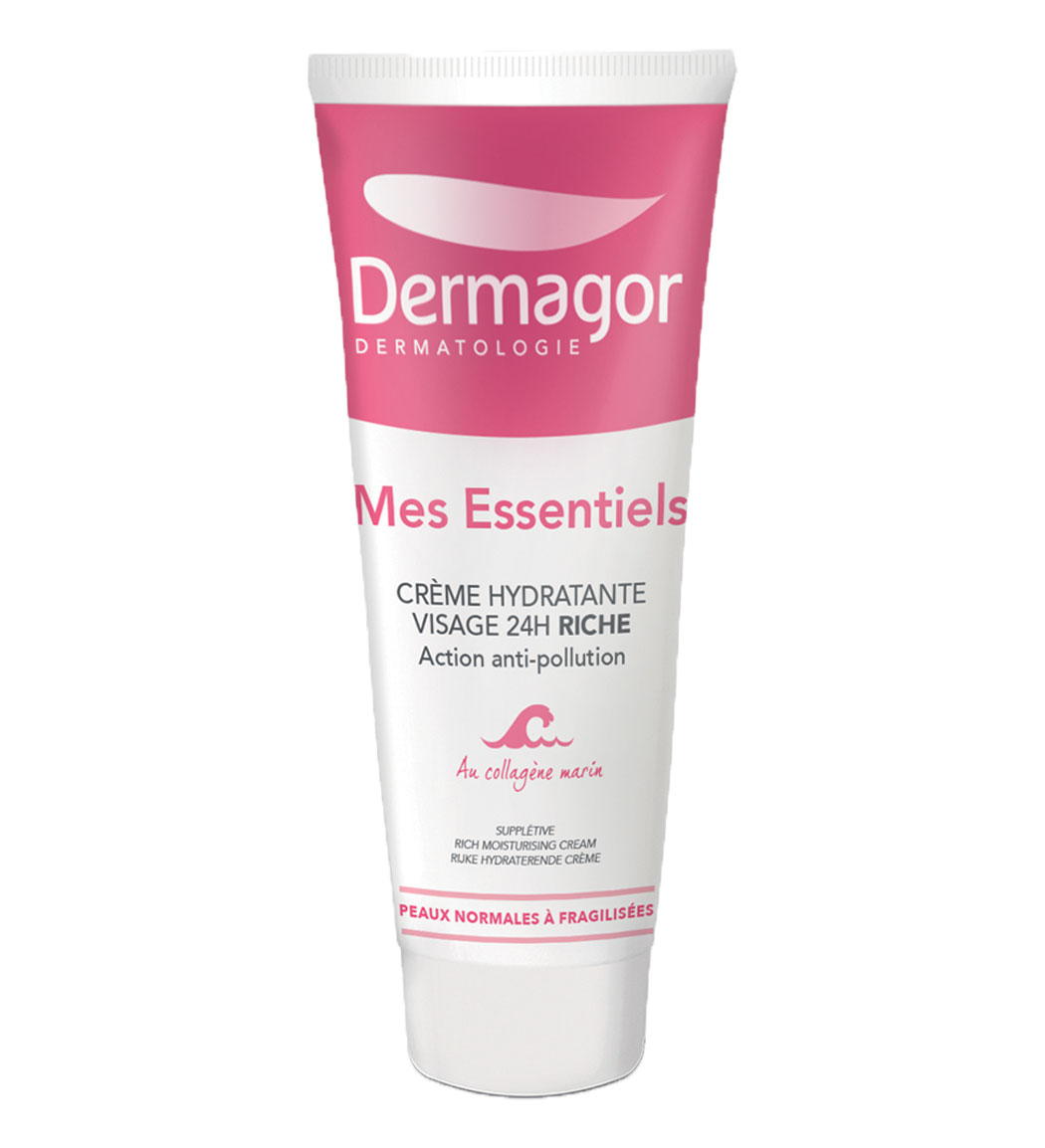 کرم مرطوب کننده24 ساعته مای اسنشیال ریچ 40میل Dermagor My Essentials Rich 24-Hour Moisturising Cream 40ml