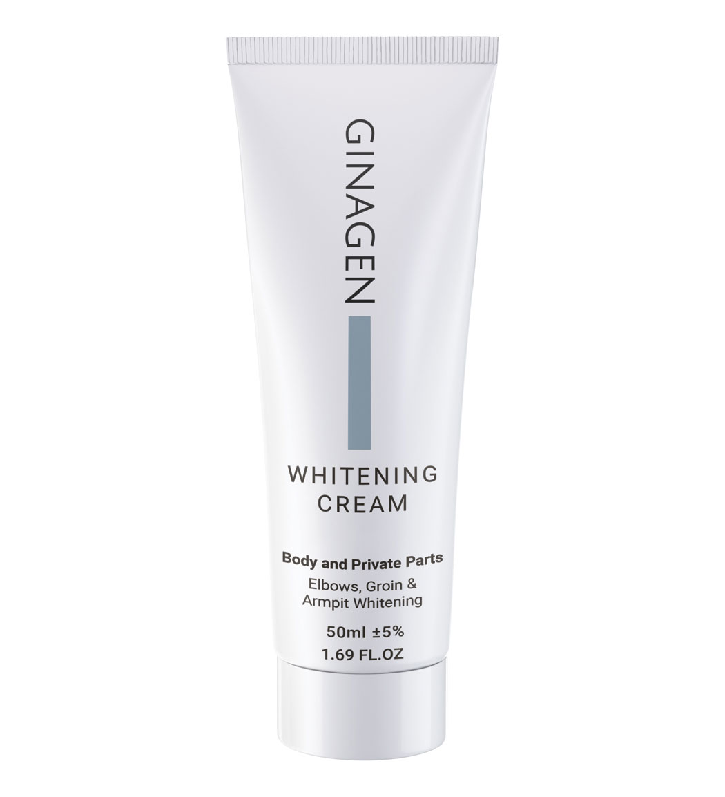 کرم ضد لک نواحی حساس بدن حجم 50 میلی لیتر Ginagen Whitening Cream From Body And Private Parts 50 ml