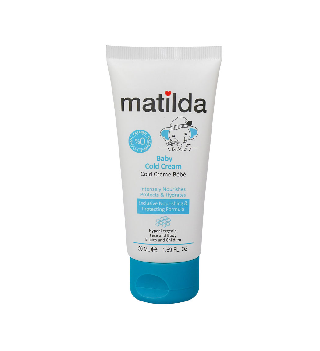 کرم ترمیم کننده کودک مدل Coldحجم 50میل Matilda Baby Cold Cream 50ml