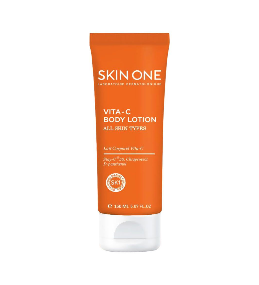 لوسیون بدن حاوی آنتی اکسیدان 150میل Skin One Vita C Body Lotion 150ml
