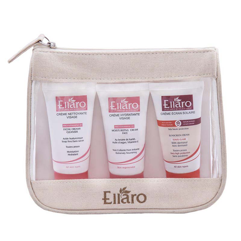 کیت مسافرتی مراقبت از پوست خشک Ellaro Travel Kit Dry Skin