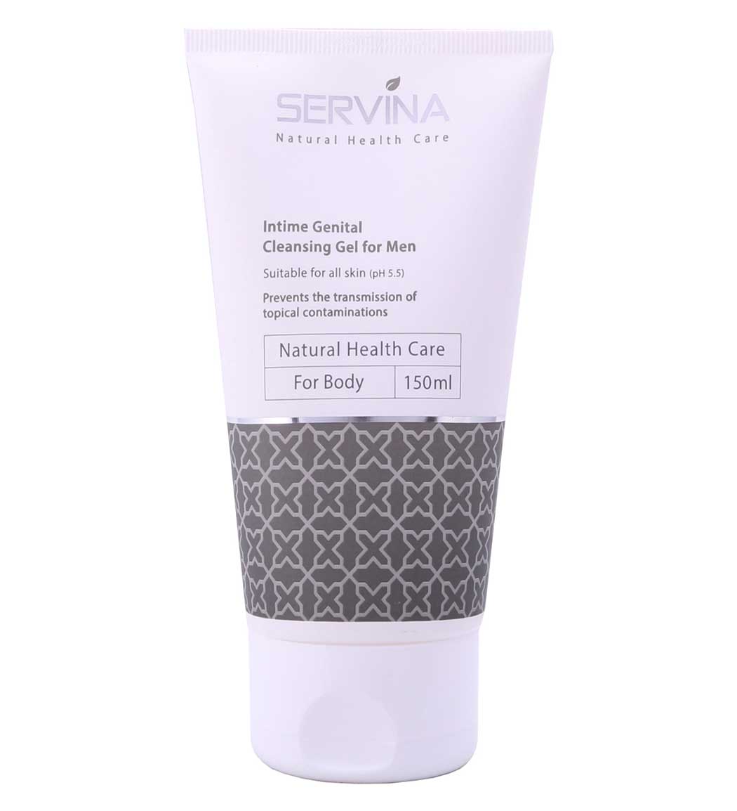 ژل بهداشتی آقایان Servina Intime Genital Cleansing Gel For Men 150ml