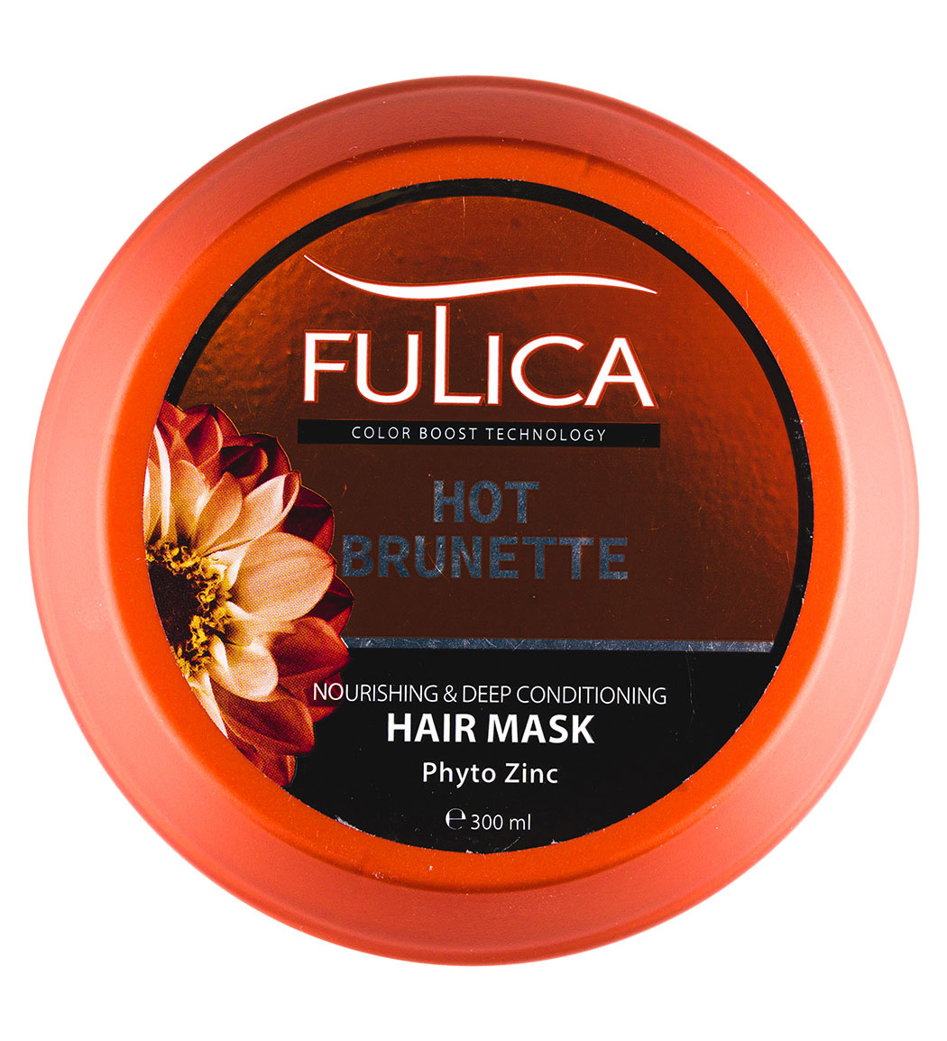 ماسک نرم کننده عمیق موهای قهوه ای 300میل Fulica Hot Brunette Hair Mask 300ml